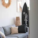 Le Landifornia - Design Cosy & Horizon Bleu Avec Vue Ocean Appartement Seignosse